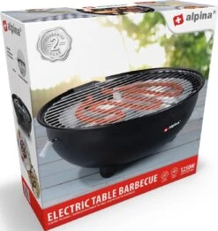 Alpina Elektrische BBQ - Tafel-Barbecue - Geen Rook - Binnen Barbecueën - 1250W - Ø 30 Cm - Zwart 20 Alpina Elektrische BBQ - Tafel-Barbecue - Geen Rook - Binnen Barbecueën - 1250W - Ø 30 Cm - Zwart -Barbecues Winkel 1137x1200 1