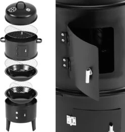 Merkloos Monzana Barbecue-ROKER-Grill-Oven 22 Merkloos Monzana Barbecue-ROKER-Grill-Oven -Barbecues Winkel 1142x1200