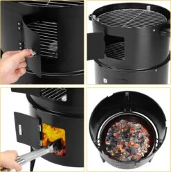 Merkloos Monzana Barbecue-ROKER-Grill-Oven 27 Merkloos Monzana Barbecue-ROKER-Grill-Oven -Barbecues Winkel 1197x1200