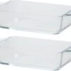 2x Rechthoekige Glazen Mini Ovenschaal 500 Ml 20 X 11 X 5 Cm - Ovenschotel Schalen -Barbecues Winkel 1200x1008 1