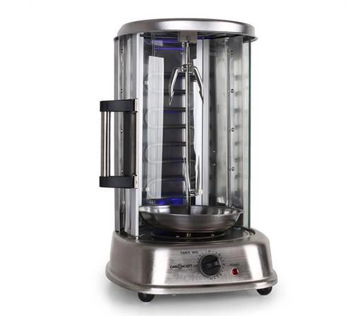 OneConcept Kebab Master Pro Grill Tafelblad Electrisch Roestvrijstaal 4 OneConcept Kebab Master Pro Grill Tafelblad Electrisch Roestvrijstaal - Afbeelding 2