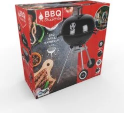 BBQ Collection Houtskoolbarbecue - Kogelbarbecue 45 X 60 Centimeter - Ronde Barbecue - Barbecue Op Wielen - Zwart - Metaal -Barbecues Winkel 1200x1091