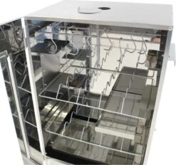 Kynast Exklusiv - Rookoven - Met 3 Etages - Metaal - Grijs 7 Kynast Exklusiv - Rookoven - Met 3 Etages - Metaal - Grijs -Barbecues Winkel 1200x1129