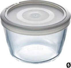 Pyrex - Cook & Freeze Schaal Rond 12 X 6cm - Transparant -Barbecues Winkel 1200x1150