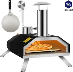 Vevor® Pizza Oven - Professionele Pizza Oven - Buitenkeuken - Pizza Gourmet - Barbecue - RVS - Tot 600°C - Met Draagtas -Barbecues Winkel 1200x1191 2