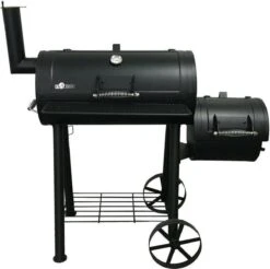 Fire Beam Houtskool Barbecue - Grilloppervlak (LxB) 35 X 66 Cm - Smoker - Zwart 18 Fire Beam Houtskool Barbecue - Grilloppervlak (LxB) 35 X 66 Cm - Smoker - Zwart -Barbecues Winkel 1200x1194