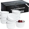 Chefarone Mini Ronde Ovenschalen - Mini Vormpjes Set Van 10 - Bakvormen Keramiek 200 ML - Crème Brulée Schaaltje - Wit 2 Chefarone Mini Ronde Ovenschalen - Mini Vormpjes Set Van 10 - Bakvormen Keramiek 200 ML - Crème Brulée Schaaltje - Wit -Barbecues Winkel 1200x1200 102