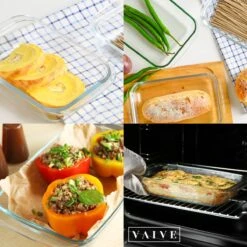 VAIVE 3-delige Ovenschaal Set - Rechthoekig - Glas 12 VAIVE 3-delige Ovenschaal Set - Rechthoekig - Glas -Barbecues Winkel 1200x1200 128