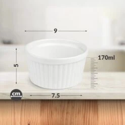 Chefarone Mini Ronde Ovenschalen - Mini Vormpjes Set Van 10 - Bakvormen Keramiek 200 ML - Crème Brulée Schaaltje - Multicolor 15 Chefarone Mini Ronde Ovenschalen - Mini Vormpjes Set Van 10 - Bakvormen Keramiek 200 ML - Crème Brulée Schaaltje - Multicolor -Barbecues Winkel 1200x1200 148