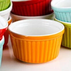 Chefarone Mini Ronde Ovenschalen - Mini Vormpjes Set Van 10 - Bakvormen Keramiek 200 ML - Crème Brulée Schaaltje - Multicolor 16 Chefarone Mini Ronde Ovenschalen - Mini Vormpjes Set Van 10 - Bakvormen Keramiek 200 ML - Crème Brulée Schaaltje - Multicolor -Barbecues Winkel 1200x1200 149
