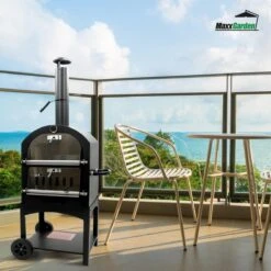 MaxxGarden Pizza Oven - Smoker Barbecue Op Hout, Houtskool Of Pellets - 45 X 65 X 158cm -Barbecues Winkel 1200x1200 20