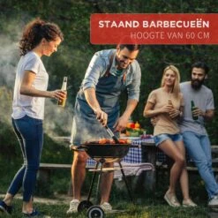 BBQ Collection Houtskoolbarbecue - Kogelbarbecue 45 X 60 Centimeter - Ronde Barbecue - Barbecue Op Wielen - Zwart - Metaal -Barbecues Winkel 1200x1200 26