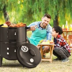 Merkloos Monzana Barbecue-ROKER-Grill-Oven 26 Merkloos Monzana Barbecue-ROKER-Grill-Oven -Barbecues Winkel 1200x1200 91