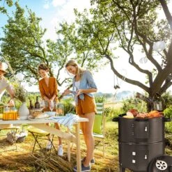 Merkloos Monzana Barbecue-ROKER-Grill-Oven 32 Merkloos Monzana Barbecue-ROKER-Grill-Oven -Barbecues Winkel 1200x1200 93