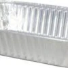 Rechthoekige Aluminium Wegwerp Bakje 19,5x14x5 Cm Per 100 Stuks - Alu Bakje - Kapsalon Bak - 850cc -Barbecues Winkel 1200x512
