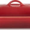 Le Creuset - Ovenschaal Met Deksel - 33 X 22.5 X 8 Cm - Kersenrood -Barbecues Winkel 1200x555