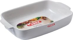 Pyrex Signature Ovenschaal Rechthoek - Keramiek - 35x25 Cm - Wit -Barbecues Winkel 1200x659