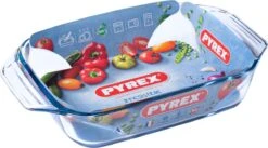 Pyrex Ovenschaal Rechthoek - Met Grepen - Borosilicaatglas - 1,4 Liter - Transparant -Barbecues Winkel 1200x666 2