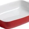 Pyrex Signature Ovenschaal Rechthoek - Keramiek - 30x22 Cm - Rood -Barbecues Winkel 1200x668