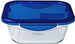 Pyrex - Cook & Go Schaal Vierkant Met Deksel 1,9 Liter - Transparant -Barbecues Winkel 1200x709