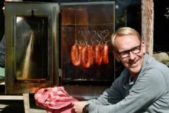 2-L Home & Garden XL Rookoven - RVS - 80x40x28 Cm - 3 Etages 31 2-L Home & Garden XL Rookoven - RVS - 80x40x28 Cm - 3 Etages -Barbecues Winkel 1200x800 14