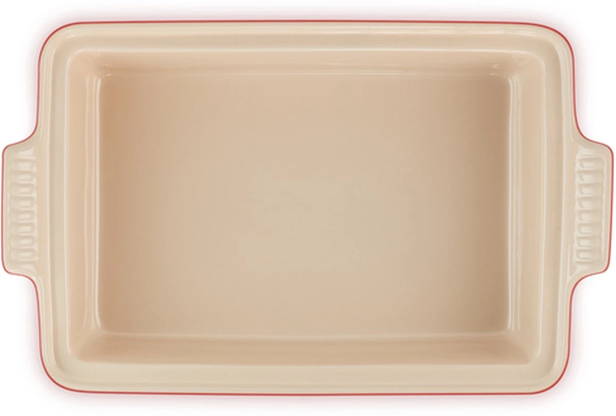 Le Creuset - Ovenschaal Met Deksel - 33 X 22.5 X 8 Cm - Kersenrood 4 Le Creuset - Ovenschaal Met Deksel - 33 X 22.5 X 8 Cm - Kersenrood - Afbeelding 2