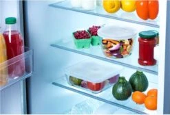 Pyrex - Cook & Freeze Schaal Met Deksel Set Van 4 Stuks - Transparant/Wit -Barbecues Winkel 1200x815