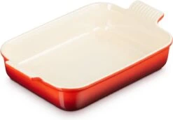 Le Creuset Ovenschaal Heritage Kersenrood 32 X 24 X 7.5 Cm -Barbecues Winkel 1200x838