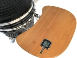 Patton Kamado Houtskool Barbecue - 18" - Grilloppervlak Ø 39 Cm - Met Bluetooth Thermometer - Groen -Barbecues Winkel 1200x899