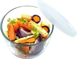 Pyrex - Cook & Freeze Schaal Rond 12 X 6cm - Transparant -Barbecues Winkel 1200x930