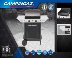 Campingaz Xpert 100 L Gasbarbecue - BBQ - 2-Branders - Grijs/zwart 8 Campingaz Xpert 100 L Gasbarbecue - BBQ - 2-Branders - Grijs/zwart -Barbecues Winkel 1200x960