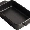 Gusta - Ovenschaal - Zwart - 21x15x5,5 Cm -Barbecues Winkel 1200x967