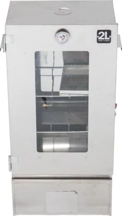 2-L Home & Garden XL Rookoven - RVS - 80x40x28 Cm - 3 Etages 26 2-L Home & Garden XL Rookoven - RVS - 80x40x28 Cm - 3 Etages -Barbecues Winkel 680x1200