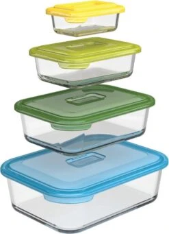 Joseph Joseph Nest Ovenschalen - Incl. Deksels - Glas - 4 Stuks -Barbecues Winkel 870x1200 1